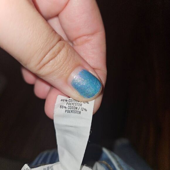 Aerie Denim Shorts With Frayed Hem Womens Size Small - Picture 3 of 7